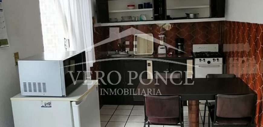(Rentado) Zona Raquet Club / Departamento Amueblado en Renta (20-416)