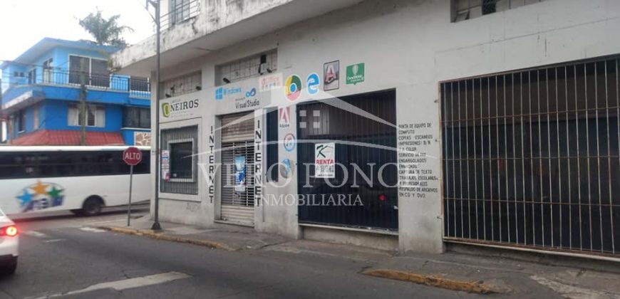 (Rentado) Colonia Centro / Local en Renta (20-418)