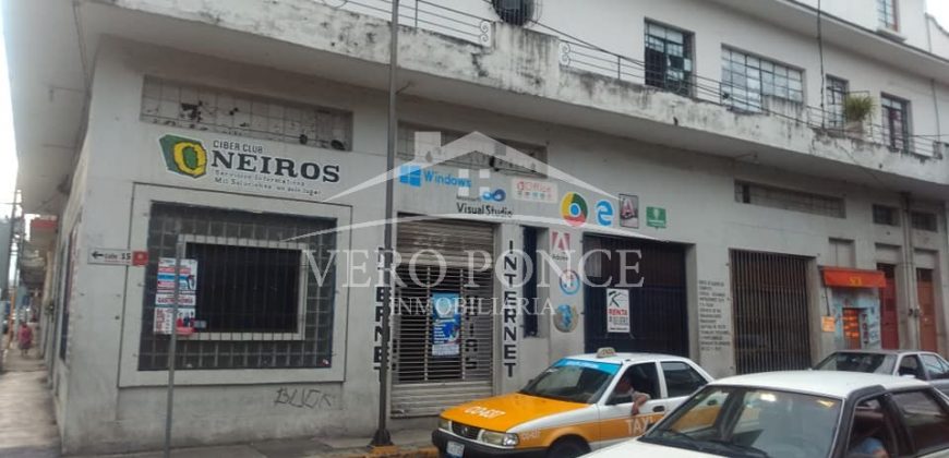 (Rentado) Colonia Centro / Local en Renta (20-418)