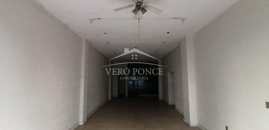 (Rentado) Colonia Centro / 120 m2 / Local en Renta (2210-137)