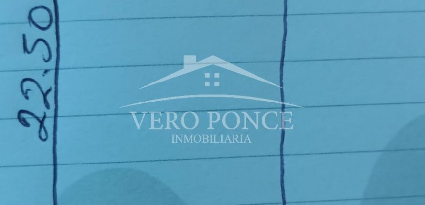 20 de Noviembre / 157.50 m2 / Terreno en Venta (2201-582)