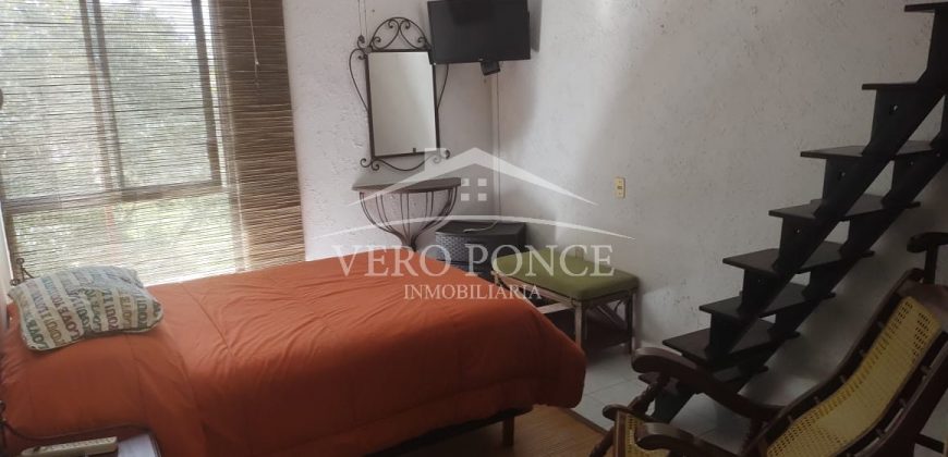 (Rentada) Fraccionamiento Villa Verde / Suite Amueblada en Renta (2317-704)