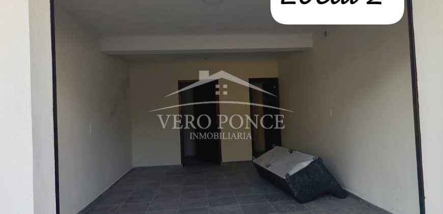 (Rentado) Colonia Caracas / Locales en Renta (2401-890)