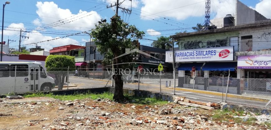 (Rentado) Calle 10 Avenida 5 / 633 m2 / Terreno en Renta (2201-506)