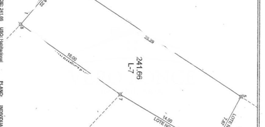 Amatlán, Veracruz / 1200 m2 / Terreno en Venta (2603-276)