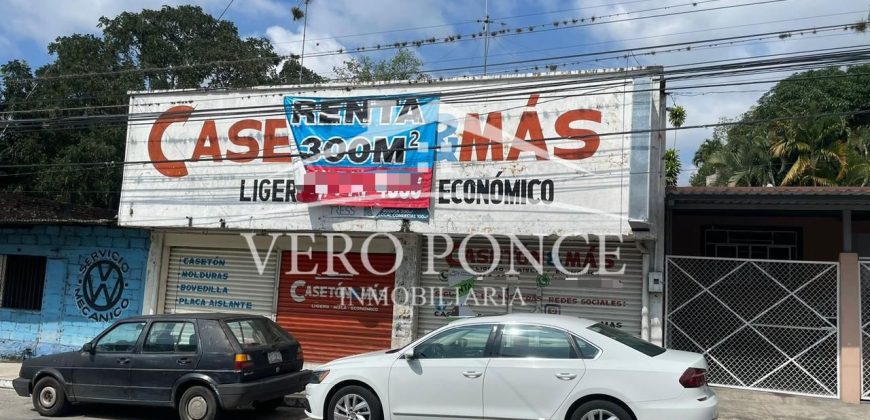 Venustiano Carranza / 300 m2 / Local con Bodega en Renta (2628-323)