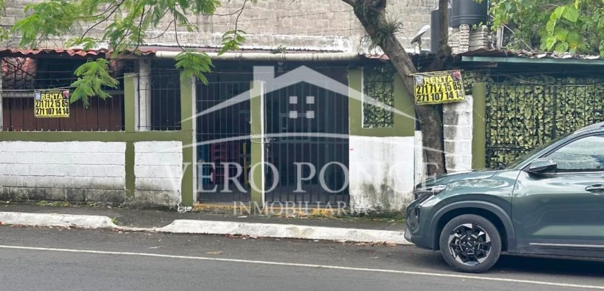 Calle 27 Avenida 25 / 100 m2 / Local en Renta (2601-375)